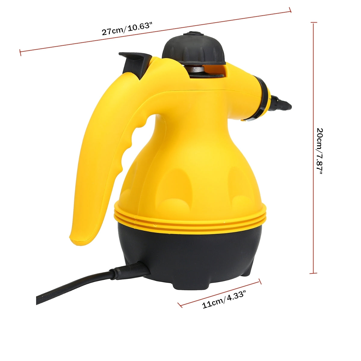 Handheld Pressurized Steam Cleaner – Multi-Surface Deep Cleaning