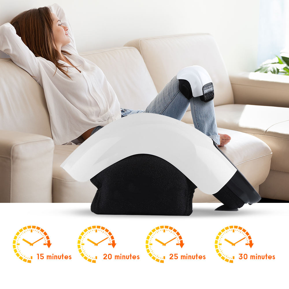 Smart Air Compression Knee Massage Machine – Pain Relief, Heat Therapy & Joint Relaxation