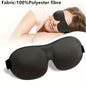 3D Contoured Sleep Mask  | Light-Blocking & Zero Eye Pressure | Adjustable Strap