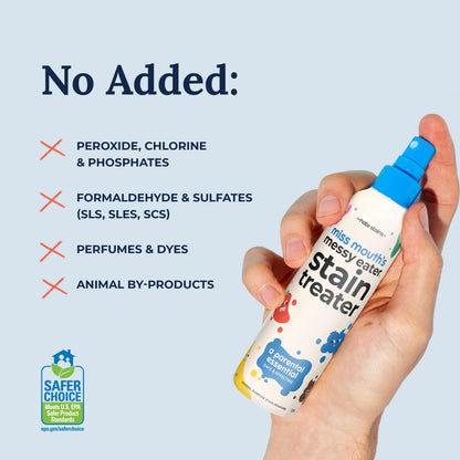 Miss Mouth’s Messy Eater Stain Treater Spray – Baby-Safe Instant Stain Remover
