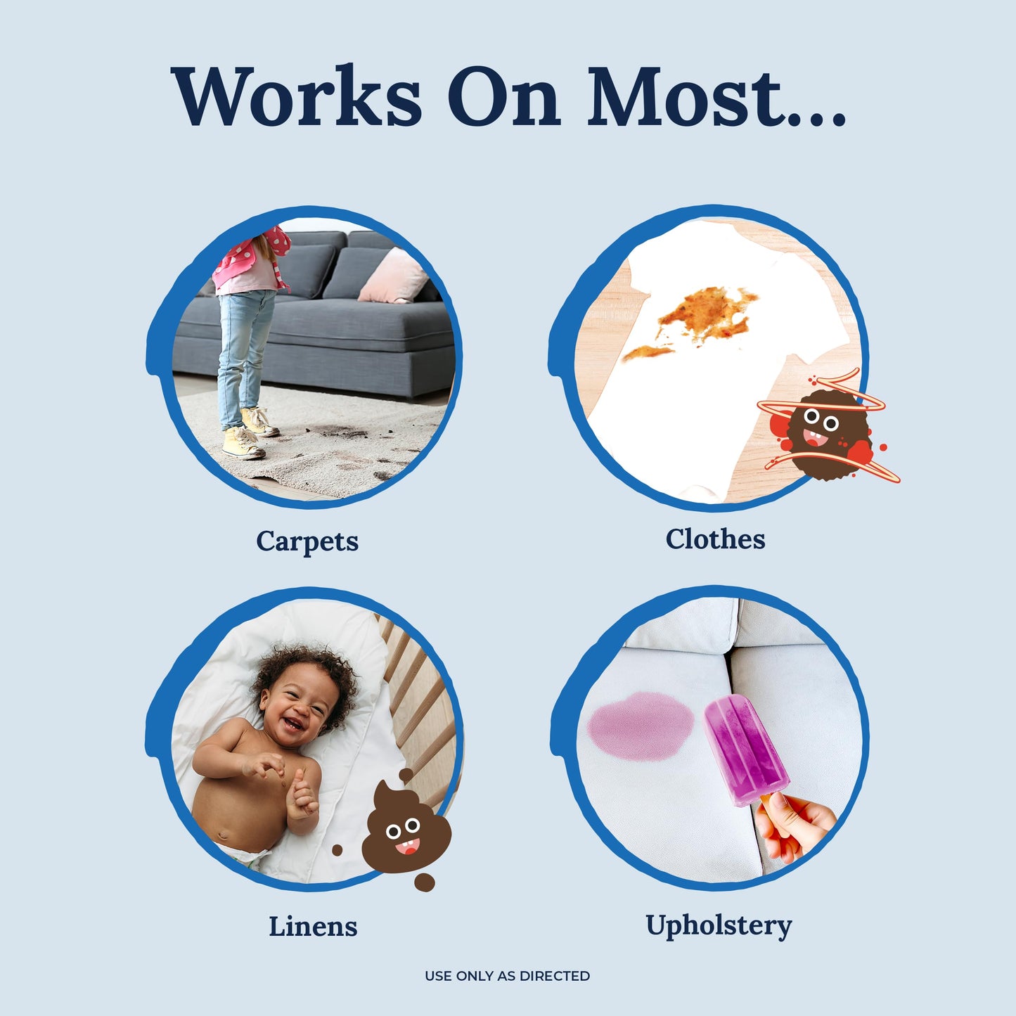 Miss Mouth’s Messy Eater Stain Treater Spray – Baby-Safe Instant Stain Remover