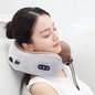 Portable U-Shaped Cushion with Heat & Vibration Therapy for Travel