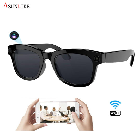 Smart Sunglasses with 4K Camera – Capture Photos & Videos in Style