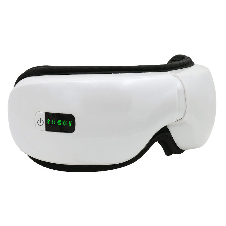 Portable Rechargeable Eye Massager with Soothing Heat & Music Therapy