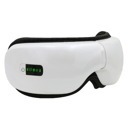 Portable Rechargeable Eye Massager with Soothing Heat & Music Therapy