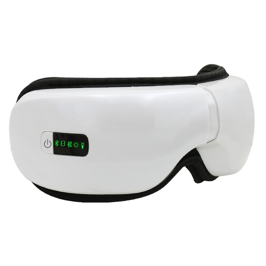 Portable Rechargeable Eye Massager with Soothing Heat & Music Therapy