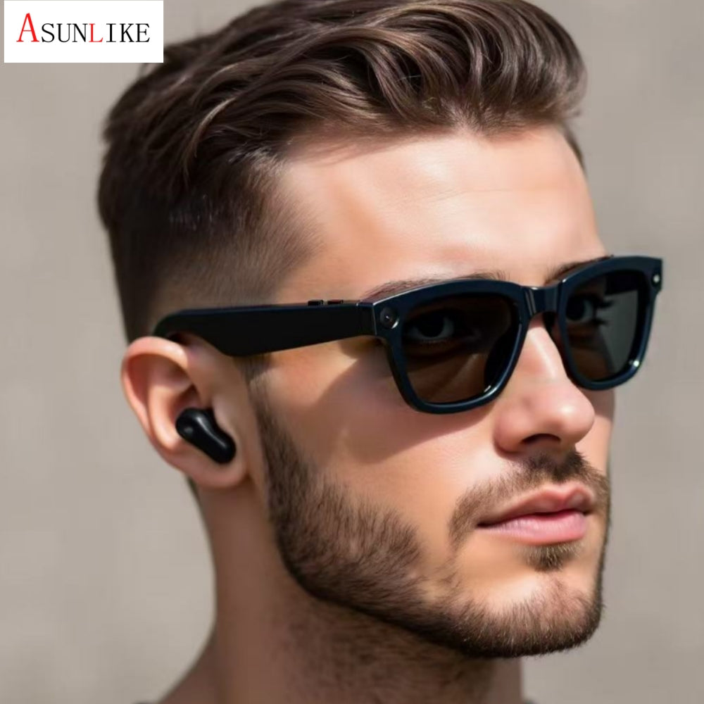 Smart Sunglasses with 4K Camera – Capture Photos & Videos in Style