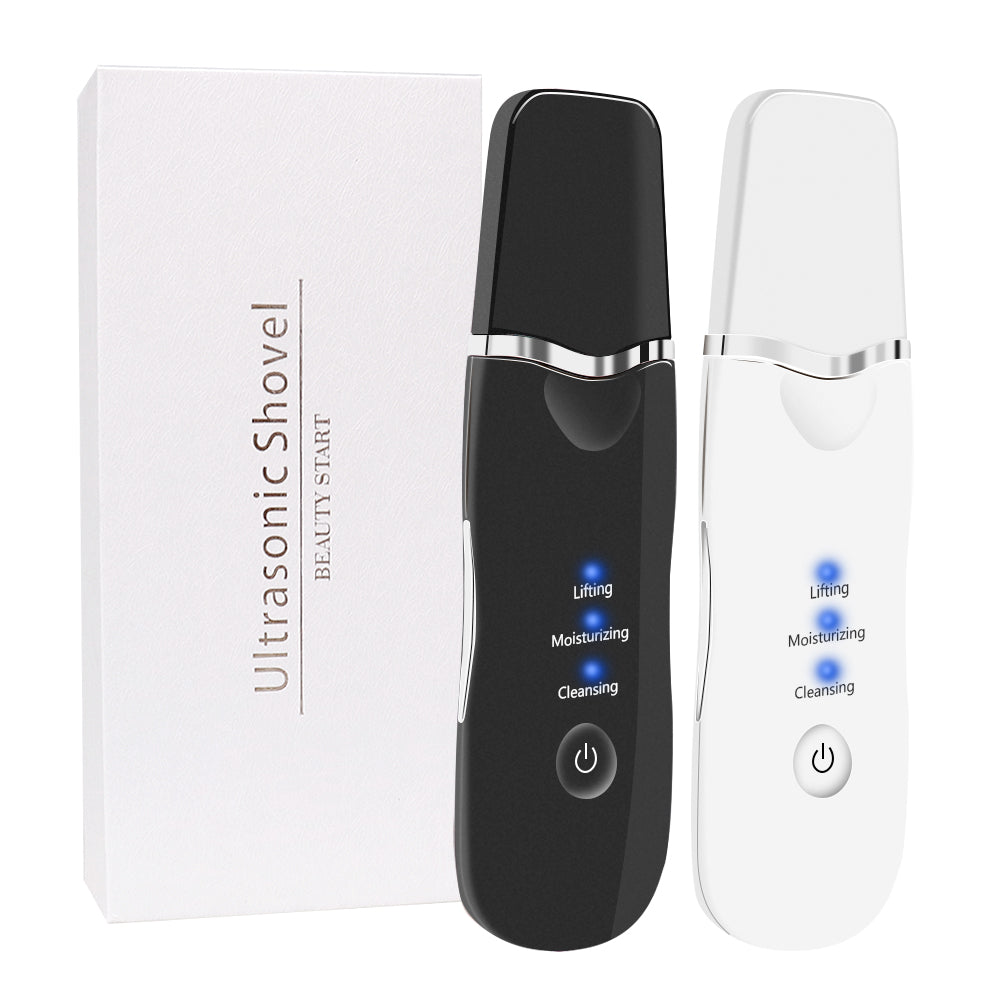 Ultrasonic Blackhead Remover & Skin Lifting Facial Spatula – Deep Clean & Glow